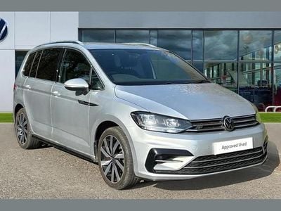 Used VW Touran R-line 150 HP (110 kW) 2021 Silver MPV