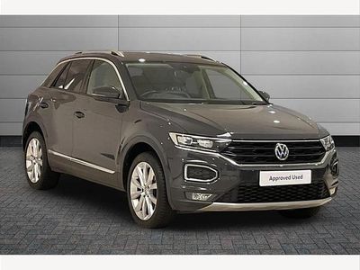 Used VW T-Roc SEL 150 HP (110 kW) 2020 Urano grey SUV