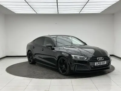 Used Audi A5 S-Line 148 HP (108 kW) 2019 Black Coupe
