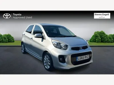 Used Kia Picanto 85 HP (62 kW) 2015 Silver Hatchback