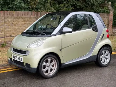 Used Smart ForTwo Coupé Passion 71 HP (52 kW) 2009 Silver Coupe