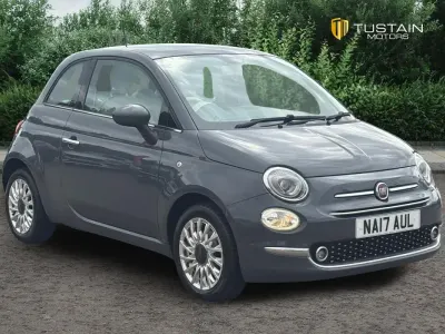 Used Fiat 500 Lounge 69 HP (50 kW) 2017 Grey Hatchback