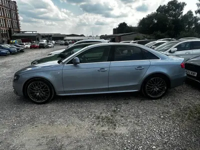 Used Audi A4 S-Line 240 HP (176 kW) 2009 Silver Sedan