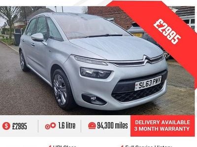 Used Citroën C4 Picasso Exclusive 115 HP (84 kW) 2014 Silver MPV