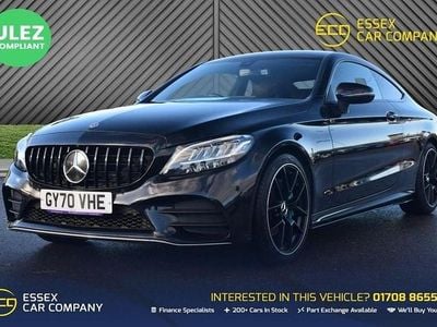 Black Used 2020 Mercedes C200 AMG line Coupe | £18,999 (Fair price)