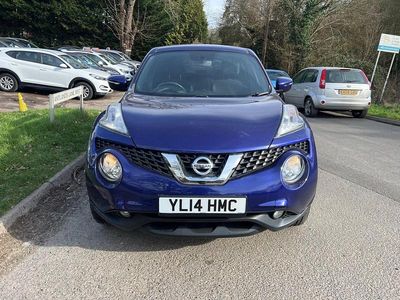 Used Nissan Juke Acenta Premium 115 HP (84 kW) 2014 Blue SUV