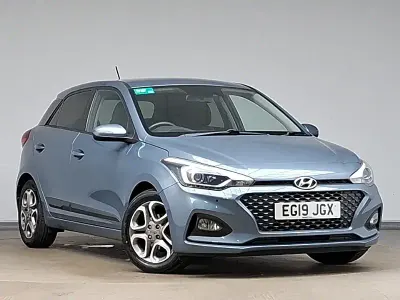 Used Hyundai i20 Premium 84 HP (61 kW) 2019 Blue Hatchback