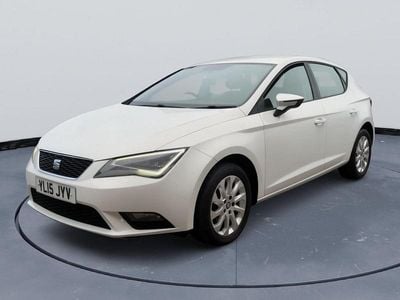 Used Seat Leon SE 110 HP (80 kW) 2015 White Hatchback