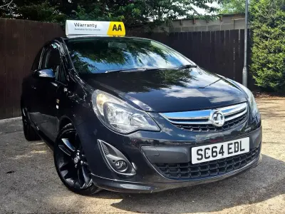 Used Vauxhall Corsa Edition 2014 Black Hatchback