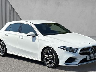 Używany Mercedes A200 AMG Line Premium 163 KM (119 kW) 2018 Biały