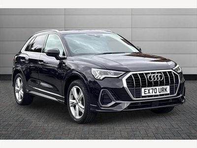 Used Audi Q3 S-Line 150 HP (110 kW) 2020 Black SUV
