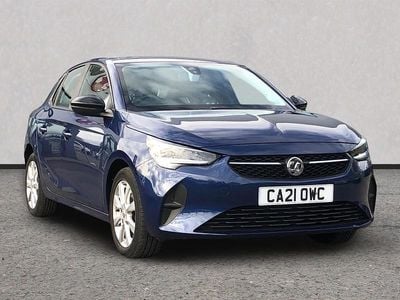 Used Vauxhall Corsa 75 HP (55 kW) 2021 Blue Hatchback