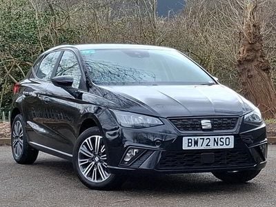 Used Seat Ibiza SE Technology 95 HP (69 kW) 2023 Black Hatchback