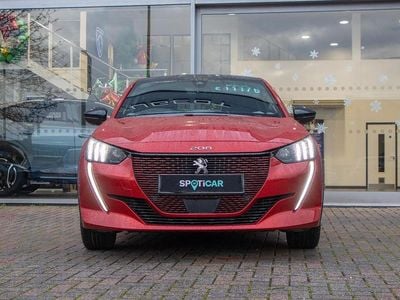 Red Used 2021 Peugeot e-208 GT Hatchback | £11,077 (Fair price)