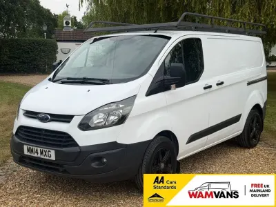 Used Ford Transit Custom 98 HP (72 kW) 2014 White Van