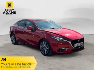 Used Mazda 3 Inclusive 2017 Red Sedan