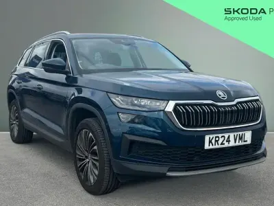 Used Skoda Kodiaq SE L Executive 150 HP (110 kW) 2024 Blue SUV