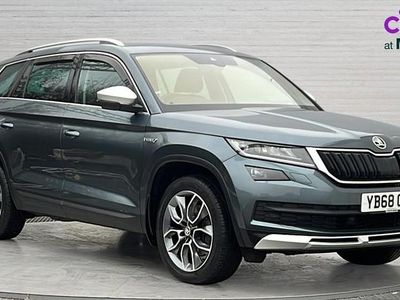 Used Skoda Kodiaq Scout 4x4 190 HP (139 kW) 2018 Grey SUV