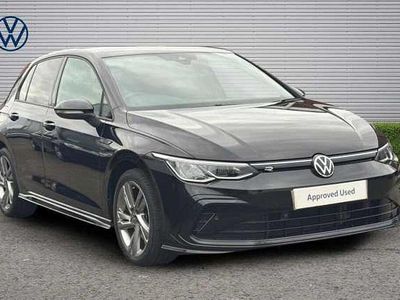 Used VW Golf VIII R-line 150 HP (110 kW) 2022 Black Hatchback