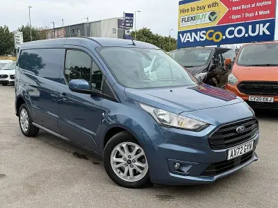 Used Ford Transit Limited 100 HP (73 kW) 2023 Blue Van