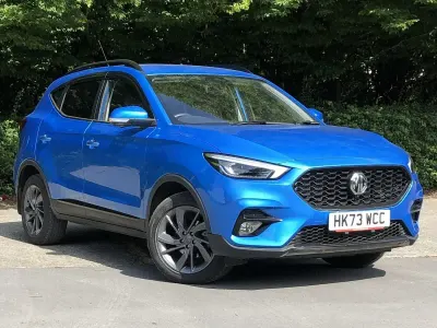 Used MG ZS Exclusive 111 HP (81 kW) 2024 Blue SUV