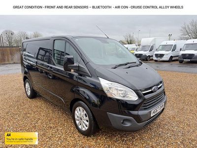 Used Ford Transit Custom Limited 128 HP (94 kW) 2017 Black Van
