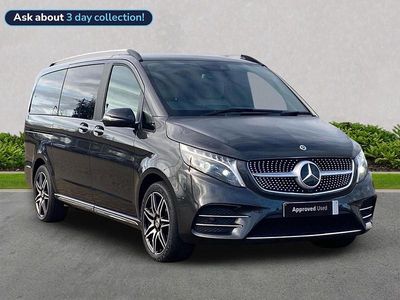 Grey Used 2023 Mercedes V300 AMG line MPV | £59,000 (A bit pricey)