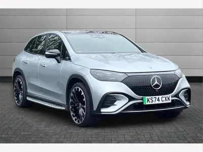 Used Mercedes EQE350 AMG line 214 kW (292 HP) 2024 Silver SUV