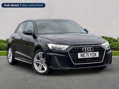 Black Used 2021 Audi A1 S-Line Hatchback | £17,606 (Fair price)