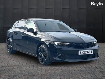 Used Vauxhall Astra GS Line 130 HP (95 kW) 2022 Black Hatchback