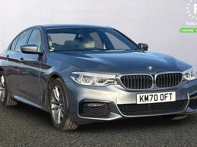 Blue Used 2020 BMW 520 Comfort Edition Sedan | £21,399 (Good price)