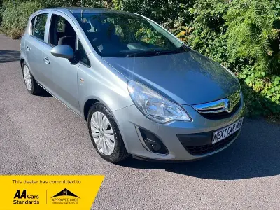 Used Vauxhall Corsa Excite 2011 Silver Hatchback