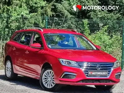Second-hand MG MG5 EV Exclusive 113 kW (154 CP) 2022 Roșu Break