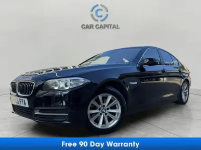 Usado BMW 518 Comfort Edition 150 CV (110 kW) 2015 Negro Berlina