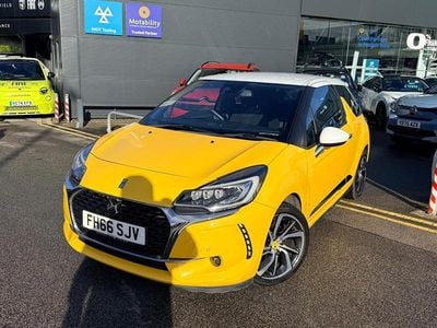 Used DS Automobiles DS3 Prestige 118 HP (86 kW) 2016 Yellow Hatchback