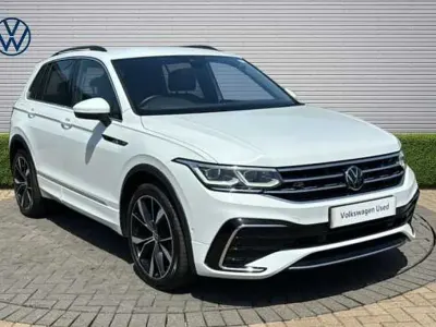 Used VW Tiguan R-line 150 HP (110 kW) 2024 White SUV