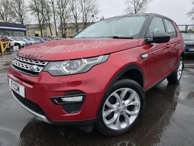 Used Land Rover Discovery 4 HSE 180 HP (132 kW) 2015 Red SUV