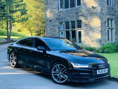 Used Audi A7 Black Edition 2016 Black Hatchback