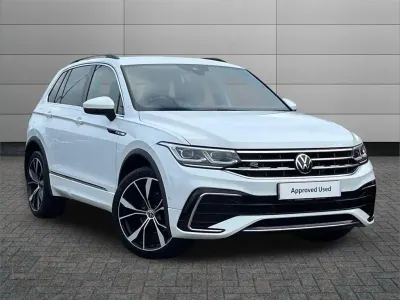 Used VW Tiguan R-line 150 HP (110 kW) 2023 White SUV