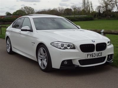 used BMW 525 5 Series 2.0 D M SPORT 4d 215 BHP COMFORT EXCLUSIVE NAPPA LEATHER INTERIOR