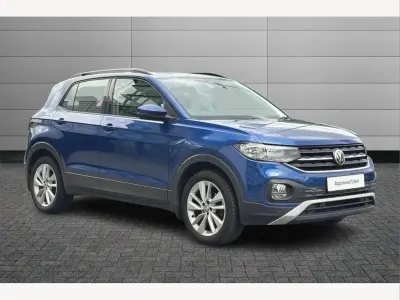 Begagnad VW T-Cross SE 95 HK (69 kW) 2019 Blå SUV