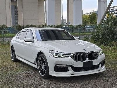 White Used 2018 BMW 750L M Sport Sedan | £24,995