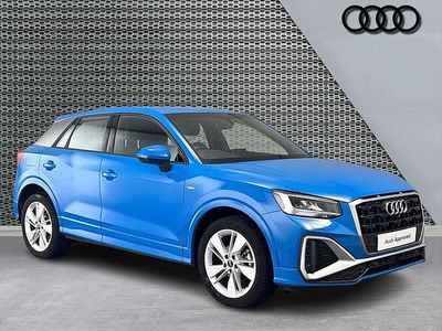Used Audi Q2 S-Line 147 HP (108 kW) 2023 Blue SUV