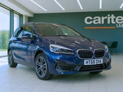 Begagnad BMW 225 Active Tourer Sport Line 2018 Blå Minibuss