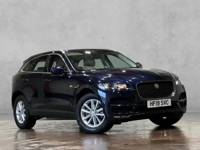 Used Jaguar F-Pace Prestige 180 HP (132 kW) 2019 Blue SUV