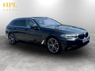 Used BMW 530e Comfort Edition 292 HP (214 kW) 2022 Black Estate