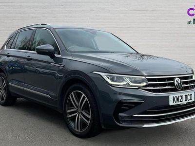 Used VW Tiguan Elegance 150 HP (110 kW) 2021 Dolphin grey metallic SUV