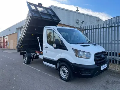 Used Ford Transit 130 HP (95 kW) 2021 White Van