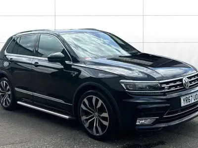 Used VW Tiguan R-line 150 HP (110 kW) 2017 Black SUV
