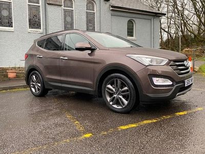 Used Hyundai Santa Fe Premium SE 194 HP (142 kW) 2015 Brown SUV